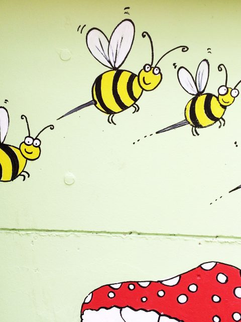 Bees Mural