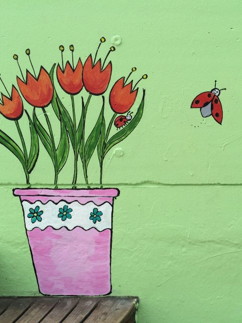 Tulips Mural