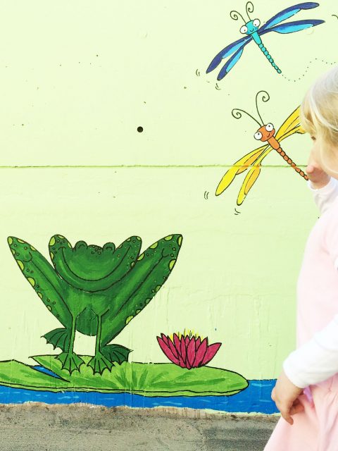 Frog Mural